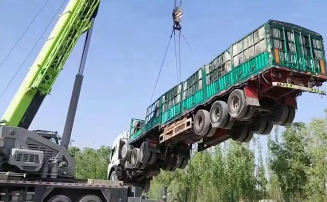 融水道路脱困救援案例